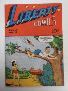 Liberty Comics #11 (1946) Beautiful High Grade Golden Age Comic!! VF+ Condition!