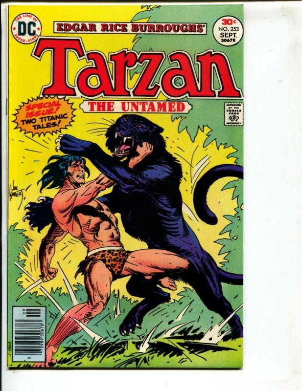 Tarzan-#253-1976-DC-BRONZE-AGE-Joe Kubert-NM-