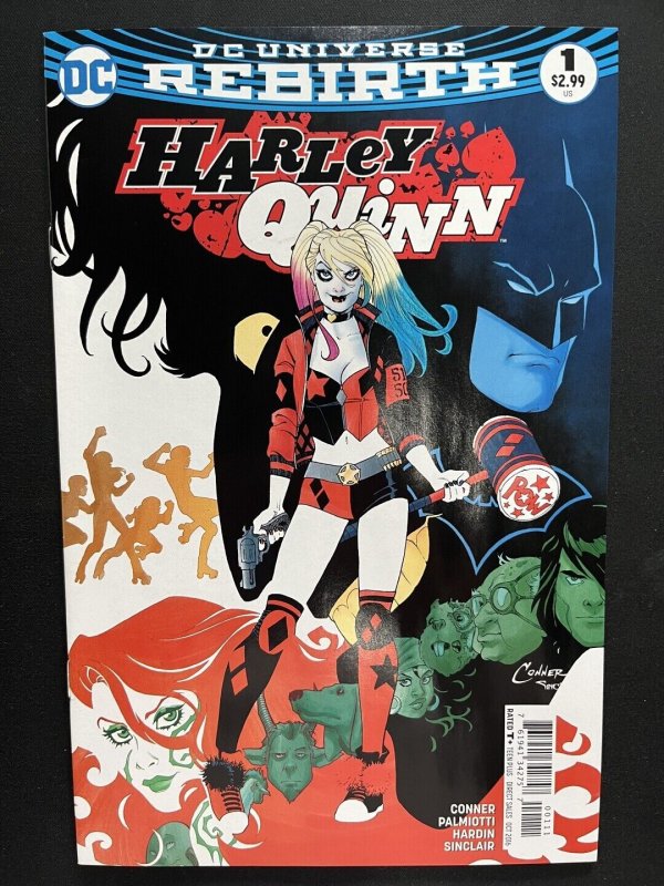 Harley Quinn Rebirth #1 NM 2016 DC Comics C102A