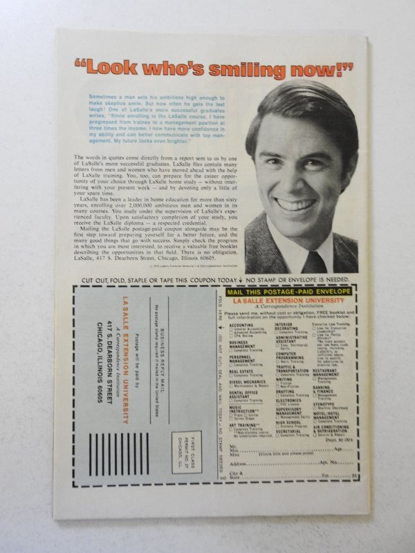 Super-Villain Team-Up #9 (1976) FN+ Condition!