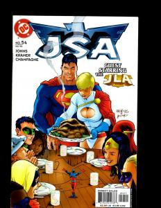 Lot of 12 JSA DC Comic Books #49 50 51 52 53 54 55 56 57 58 59 60 GK25 