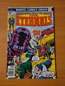The Eternals #7 ~ VERY FINE - NEAR MINT NM ~ 1977 Marvel Comics