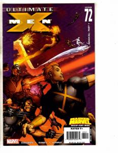 Lot Of 9 Ultimate X-Men Marvel Comic Books # 66 67 68 69 70 71 72 73 74 J263