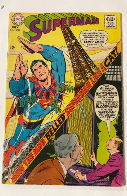 Superman #208  (1968)