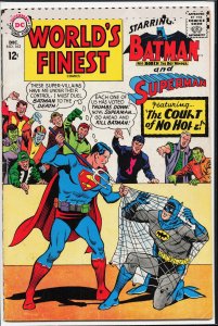 World's Finest Comics #163 (1966) Superman and Batman and Robin