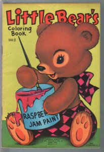 Little Bear's Coloring Book #552 1954-funny animals-FN/VF