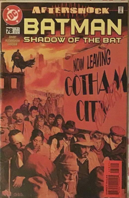 BATMAN:SHADOW OF THE BAT (DC)#59-60,#69-70,#78-79,#75.3 2 PARTERS PLUS #75 NM+