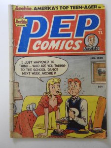 Pep Comics #71 (1949) Good+ Condition!