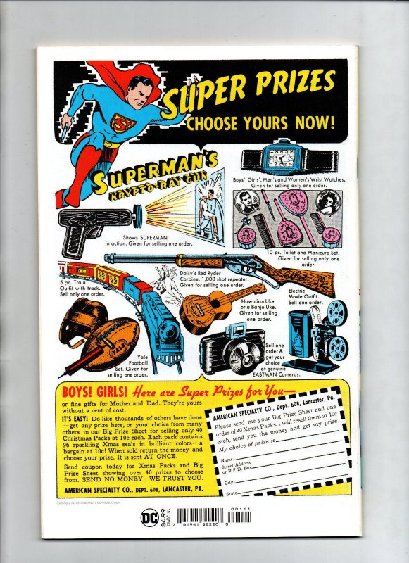 All-Star Comics #3 - 1st app Justice Society - Reprint - 2023 - NM