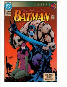 Batman #498 Direct Edition (1993) CATWOMAN BANE Appearance !!! / ID#229