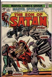 Marvel Spotlight #17 (1974) Son of Satan