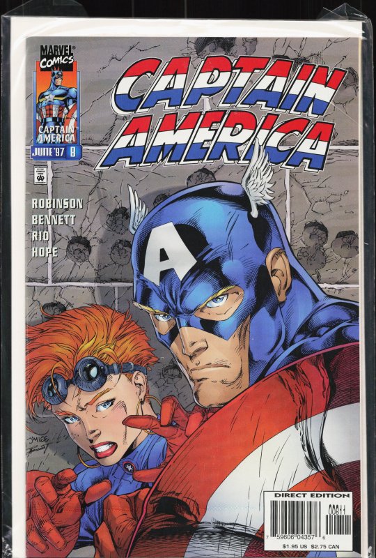 Captain America #8 (1997) Captain America