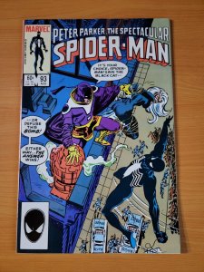 Spectacular Spider-Man #93 Direct Market ~ NEAR MINT NM ~ 1984 Marvel Comics
