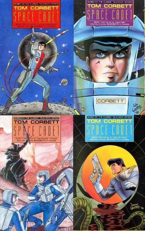 TOM CORBETT SPACE CADET BOOK 2 (1990 ET) 1-4  complete!