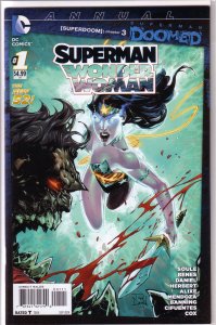 Superman / Wonder Woman   vol. 1  Annual   # 1 FN/VF (Doomed)