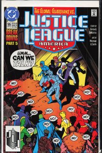 Justice League America #55 (1991) Justice League