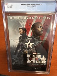 America Chavez: Made In The Usa (2021) # 3 (CGC 9.6 WP) Variant Ed