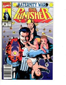 10 The Punisher Marvel Comic Books # 49 50 51 52 53 54 55 56 57 58 Dixon WM3