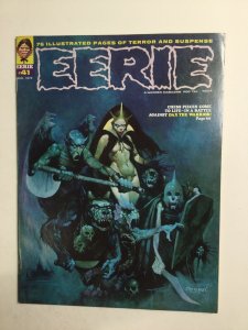 Eerie 41 Magazine Fine Fn 6.0 Water Damage Warren Magazine