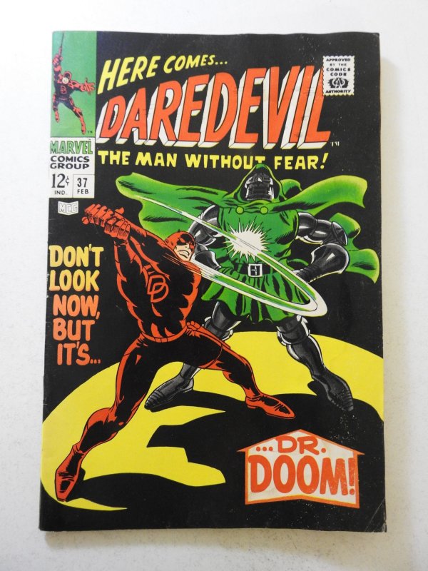 Daredevil #37 (1968) GD/VG Condition moisture damage