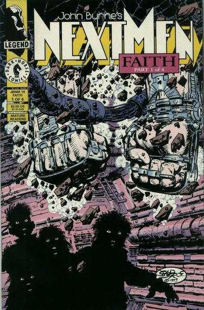 John Byrne's Next Men (1992 series) #19, NM- (Stock photo)