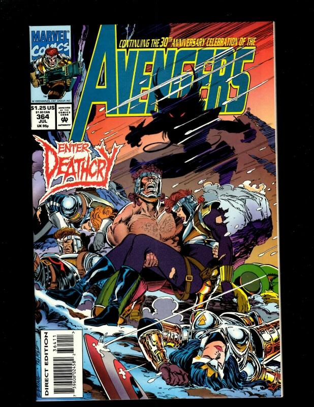 12 Avengers Marvel Comics #363 364 365 366 367 368 369 370 371 372 373 374 GK7