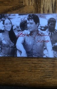 Irene Tsu-1966 Paradise, Hawaiian style w/ Elvis,signed 4X6