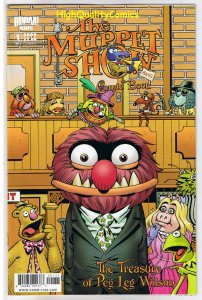 MUPPET SHOW #1, VF, Treasure Peg Leg Wilson, 2009, more Disney in store, Oscar