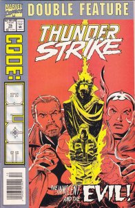 Thunderstrike #15 (Newsstand) VG ; Marvel | low grade comic Code Blue