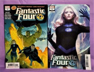 Dan Slott FANTASTIC FOUR #1 Stanley Artgerm Lau Variant Cover (Marvel, 2018)!
