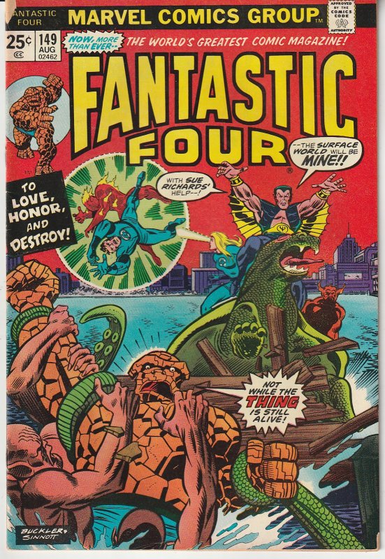 Fantastic Four(vol. 1) # 149 The Sub Mariner !