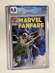 Marvel Fanfare 30 Cgc 9.8 White Pages Copper Age