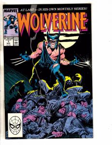 Wolverine # 1 VF/NM Marvel Comic Book X-Men Gambit Storm Rogue Sabretooth J252