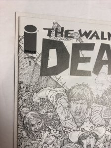 Walking Dead (2014) # 1 (NM) Escape Sketch SDCC Exclusive Sketch Gemini Ship