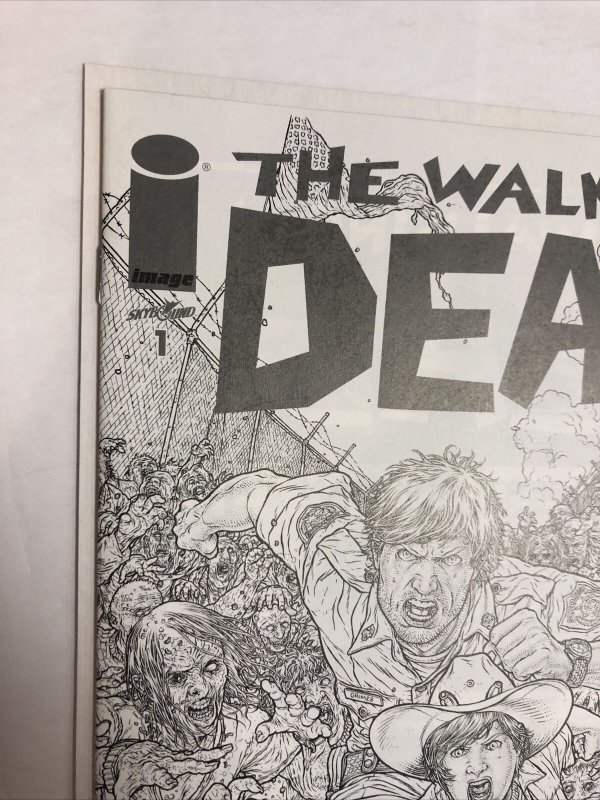 Walking Dead (2014) # 1 (NM) Escape Sketch SDCC Exclusive Sketch Gemini Ship
