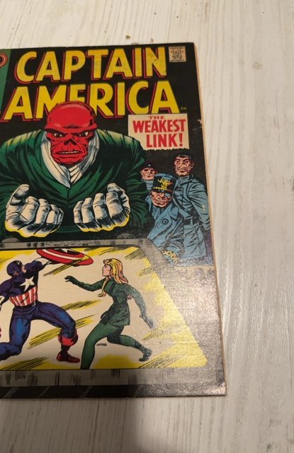 Captain America #103 (1968)vs the res skull