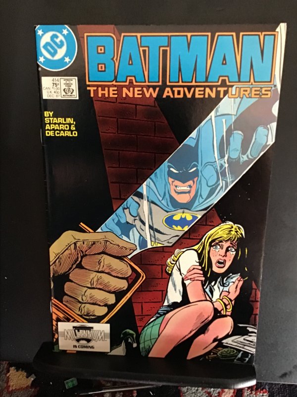 Batman #414 (1987) high-grade first cutter!NM- wow!