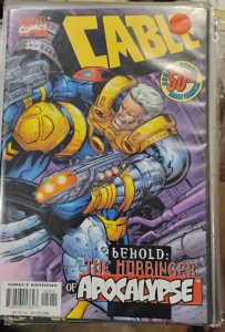Cable # 50 1998  Marvel disney  NATHAN SUMMERS  harbinger of apocalypse