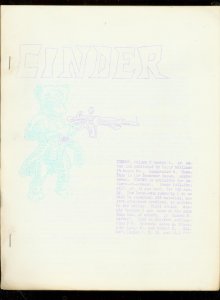 CINDER-RARE SCIENCE FICTION FANZINE #7-MENTIONS DON THO FN