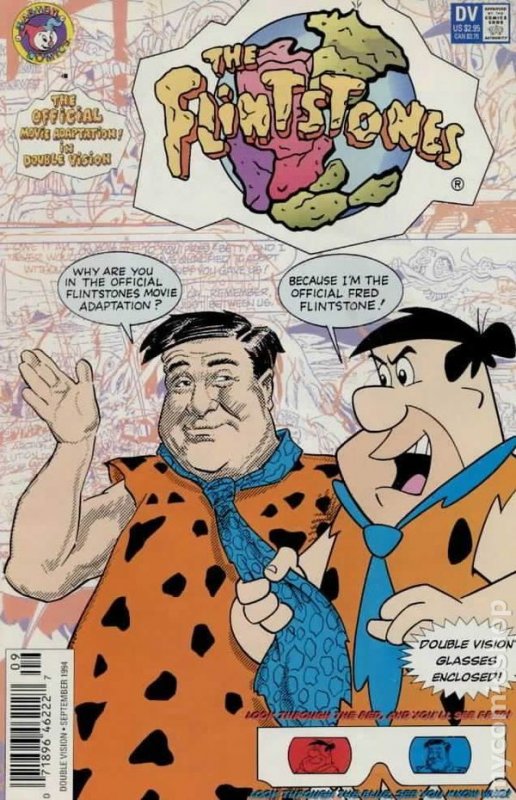 THE FLINTSTONES DOUBLEVISION (1994) HOWARD BENDER | NEWSSTAND | MOVIE ADAPTION
