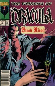 Wedding of Dracula #1 (Newsstand) FN ; Marvel