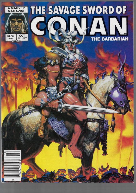 Savage Sword of Conan #117 (Marvel, 1985)