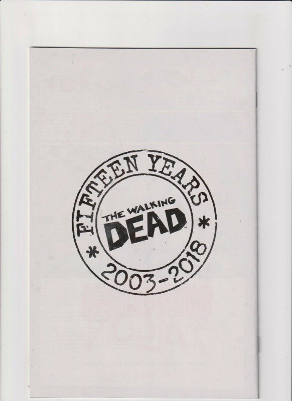 The Walking Dead #7 NM- 9.2 15th Anniversary Retailer Edition Image Comics