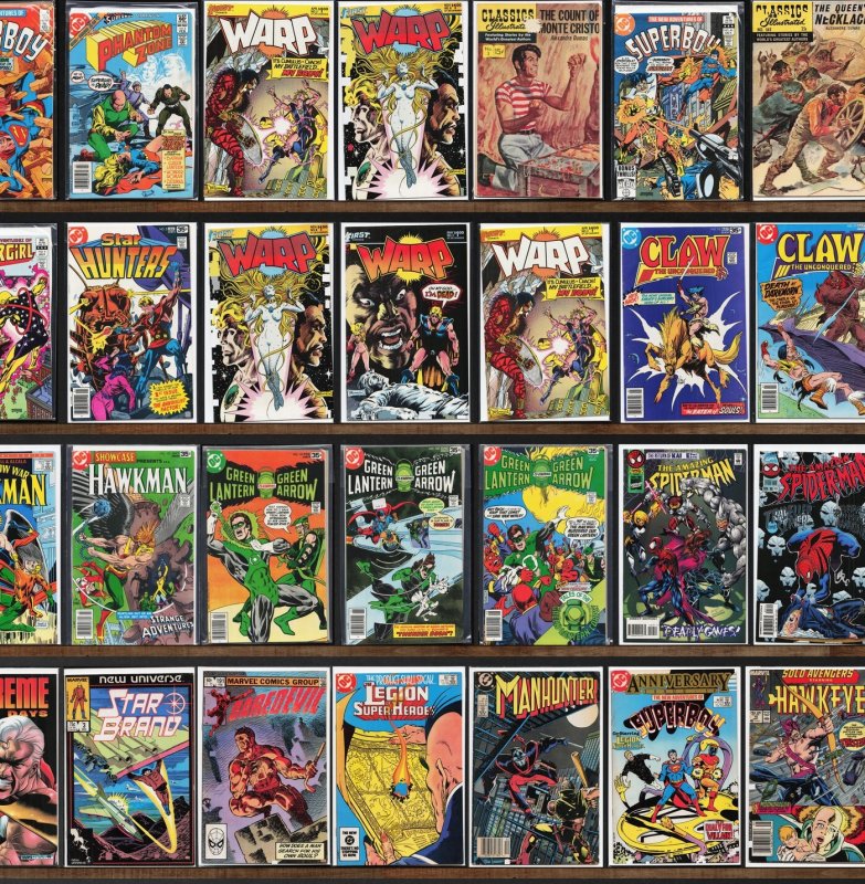 Huge Lot 140+ Comics with Superman, Green Lantern & More!