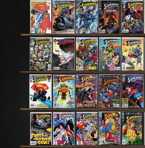 Huge Lot 140+ Comics with Adventures Of Superman & More!