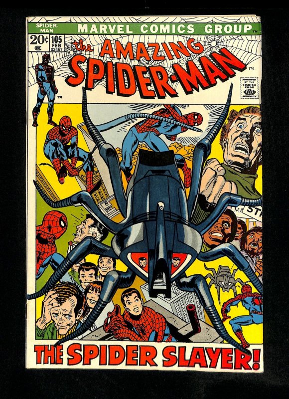 Amazing Spider-Man #105 Spider Slayer!