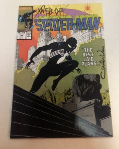 Web of Spider-Man (1985) #26 VF/NM Signed ~ Charles Vess | Marvel Comics