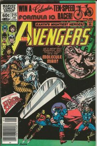 Avengers #215 ORIGINAL Vintage 1982 Marvel Comics Silver Surfer Tigra