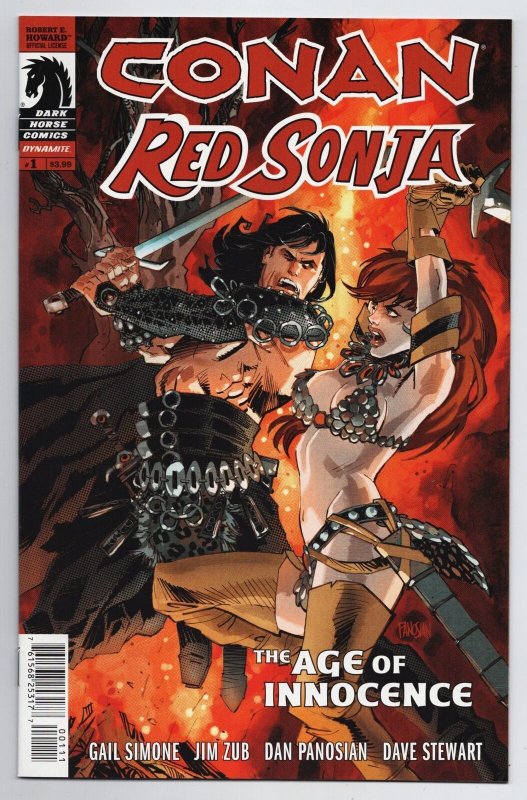 Conan Red Sonja #1 Gail Simone | Dan Panosian (Dark Horse, 2015) NM 
