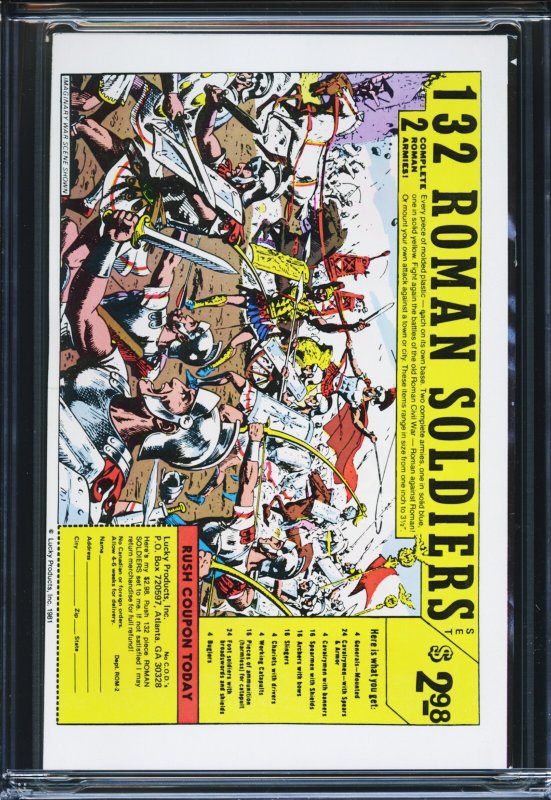 DAZZLER #1- CGC-9.6, WP - Spider-Man, Avengers, & X-Men appearance